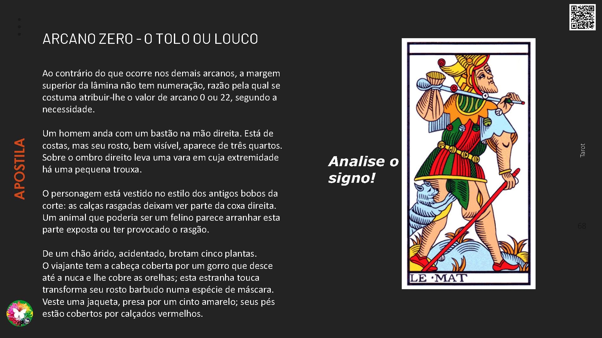 Curso de Formação Tarot Terapêutico Online