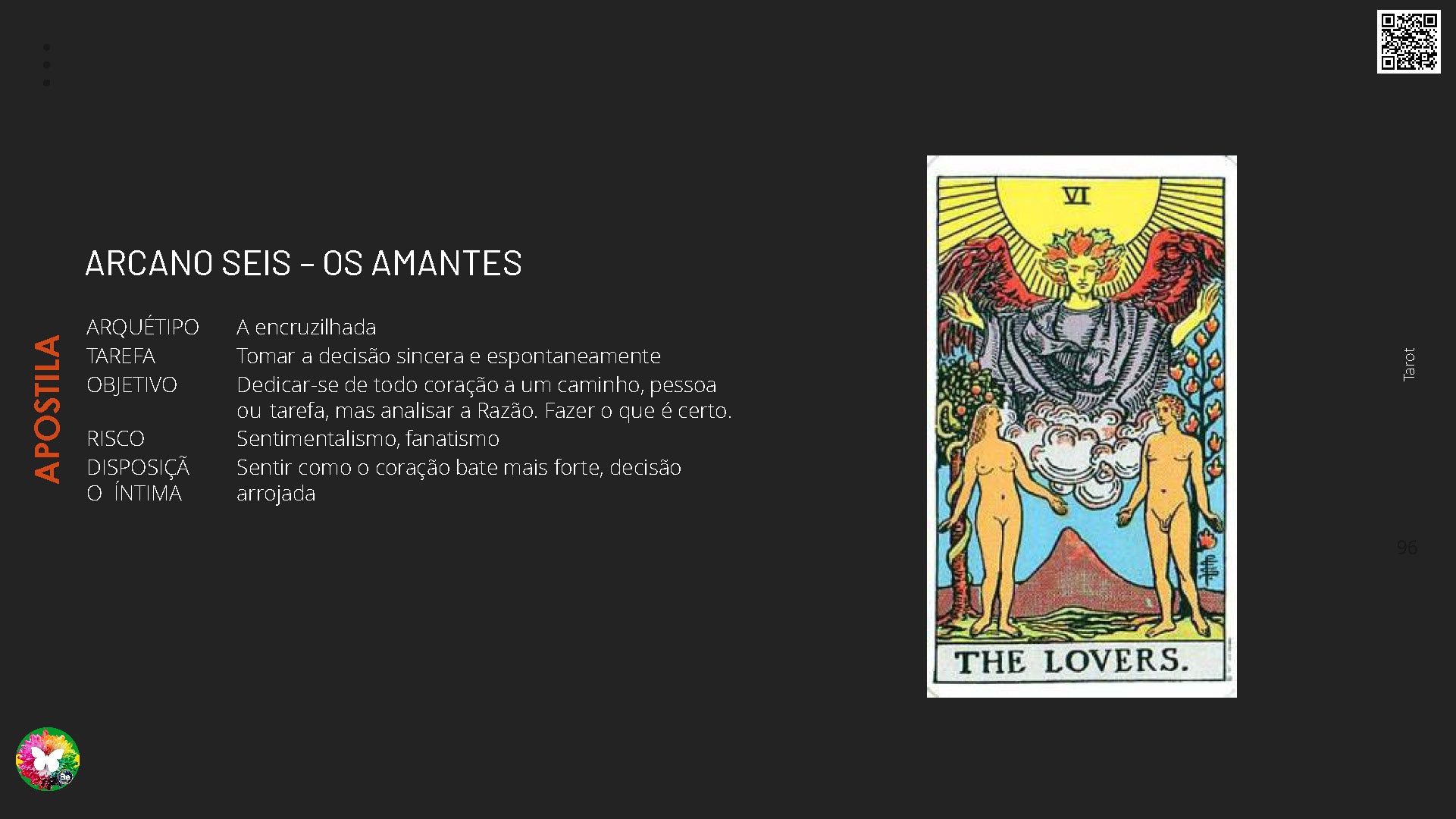 Curso de Formação Tarot Terapêutico Online