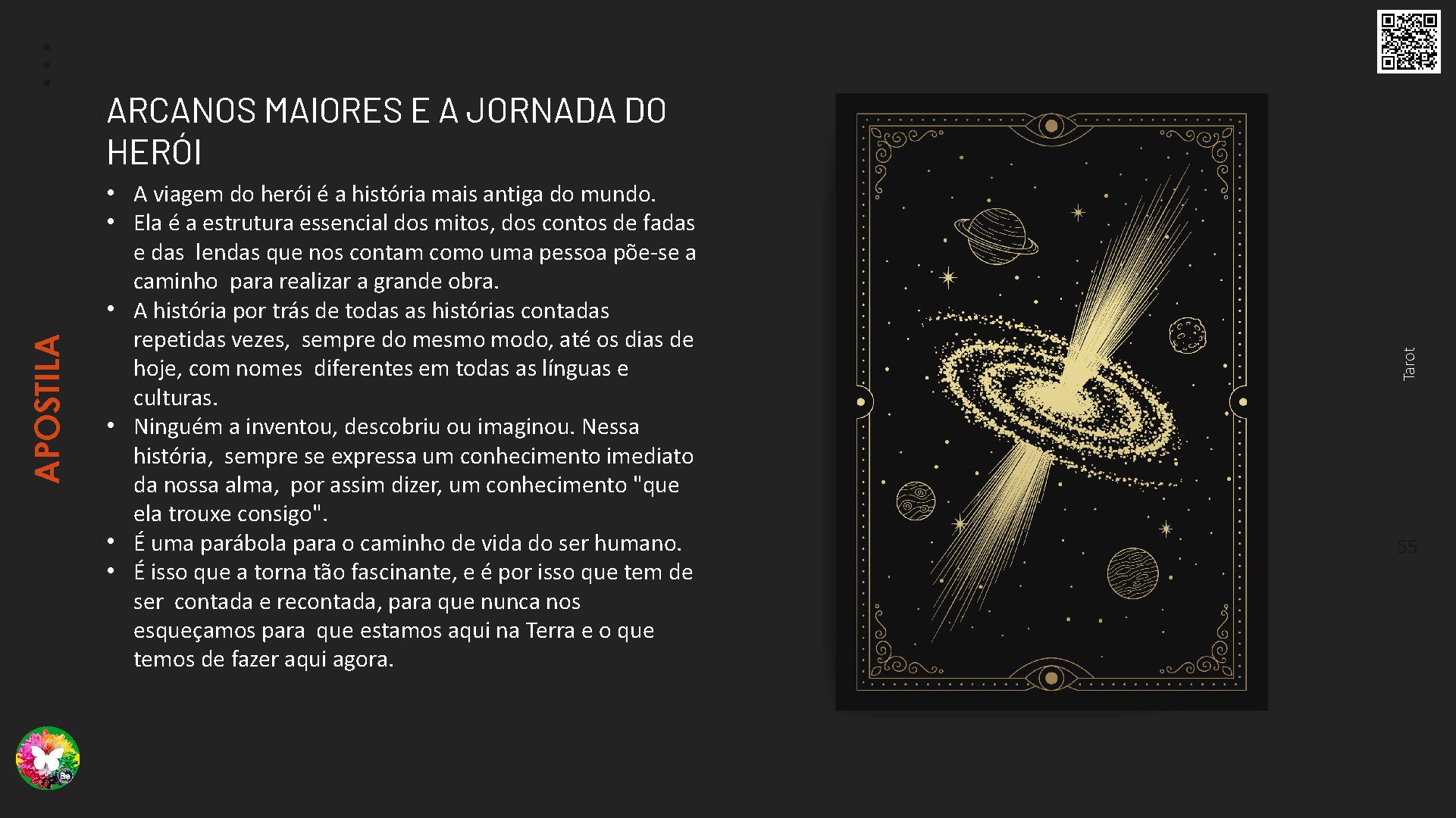 Curso de Formação Tarot Terapêutico Online