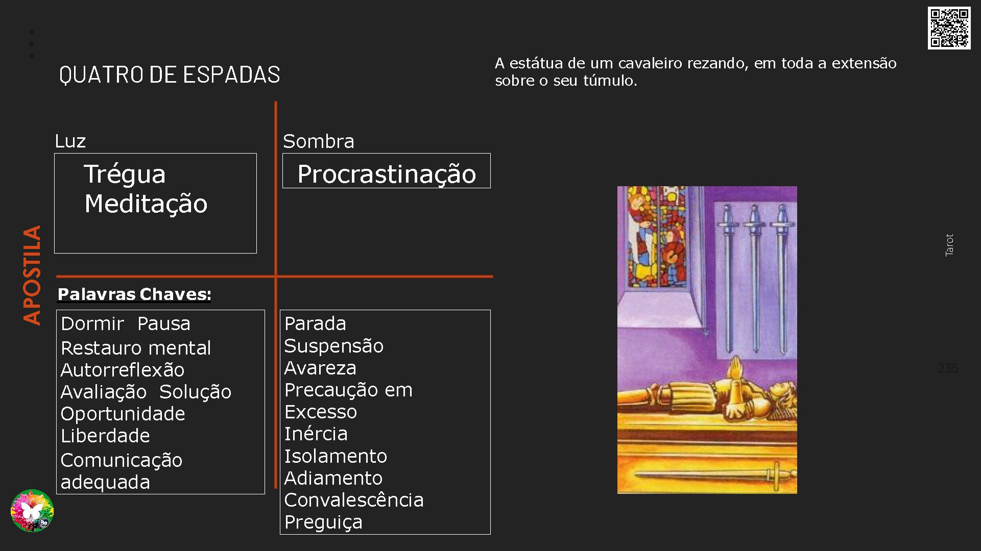 Curso de Formação Tarot Terapêutico Online