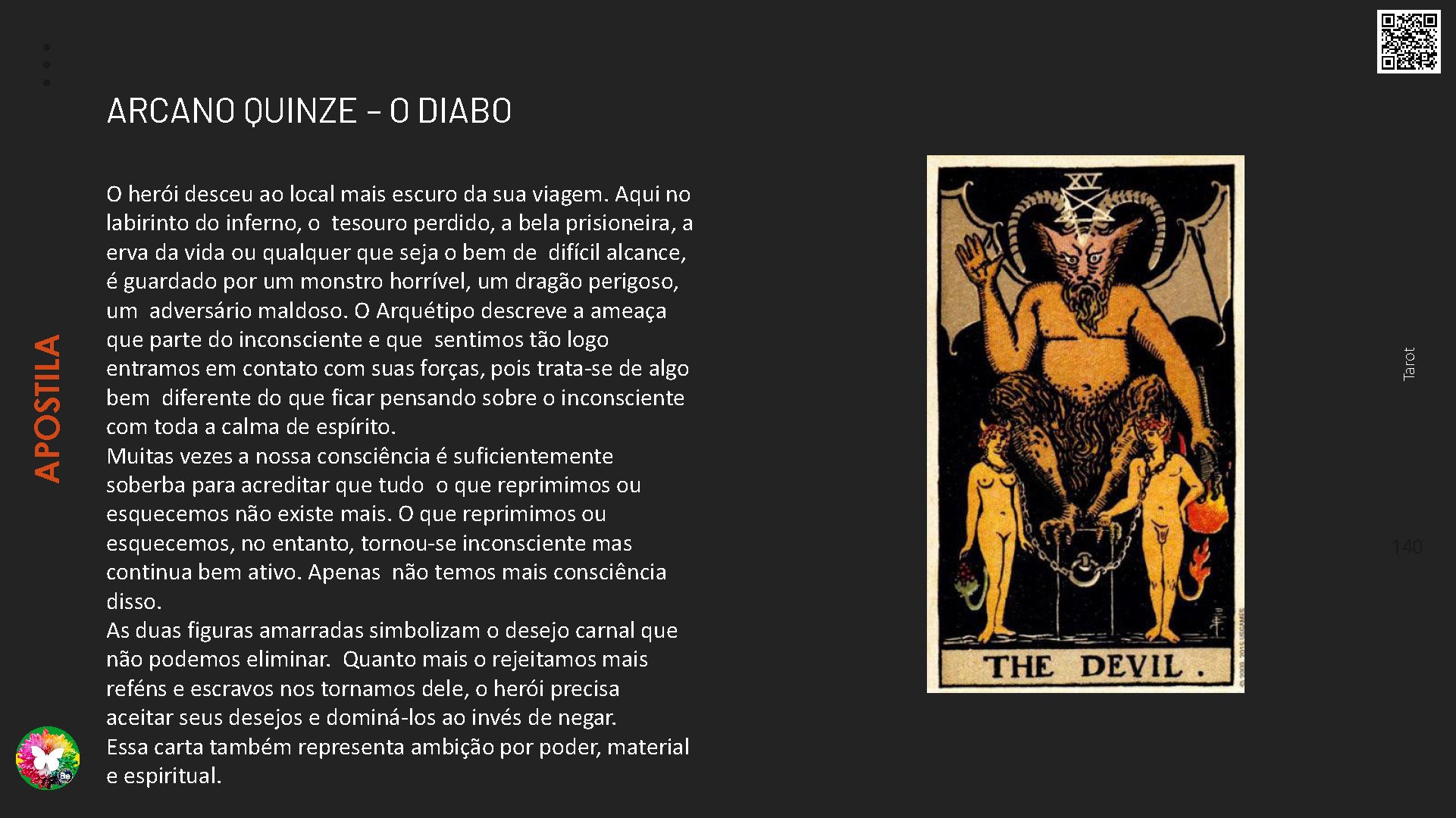 Curso de Formação Tarot Terapêutico Online