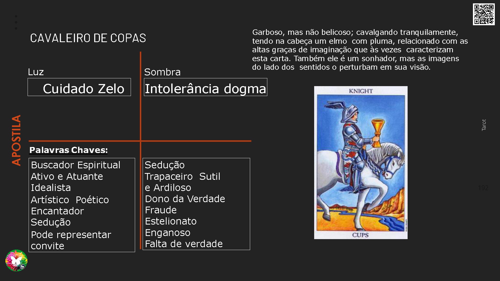 Curso de Formação Tarot Terapêutico Online