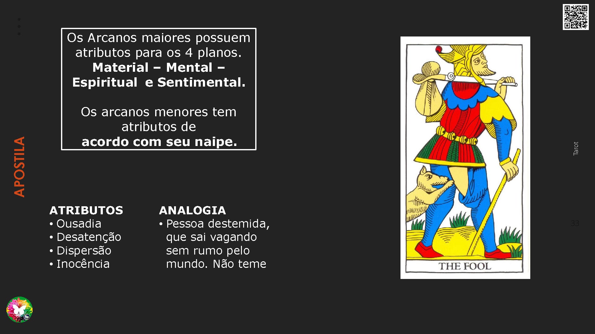 Curso de Formação Tarot Terapêutico Online