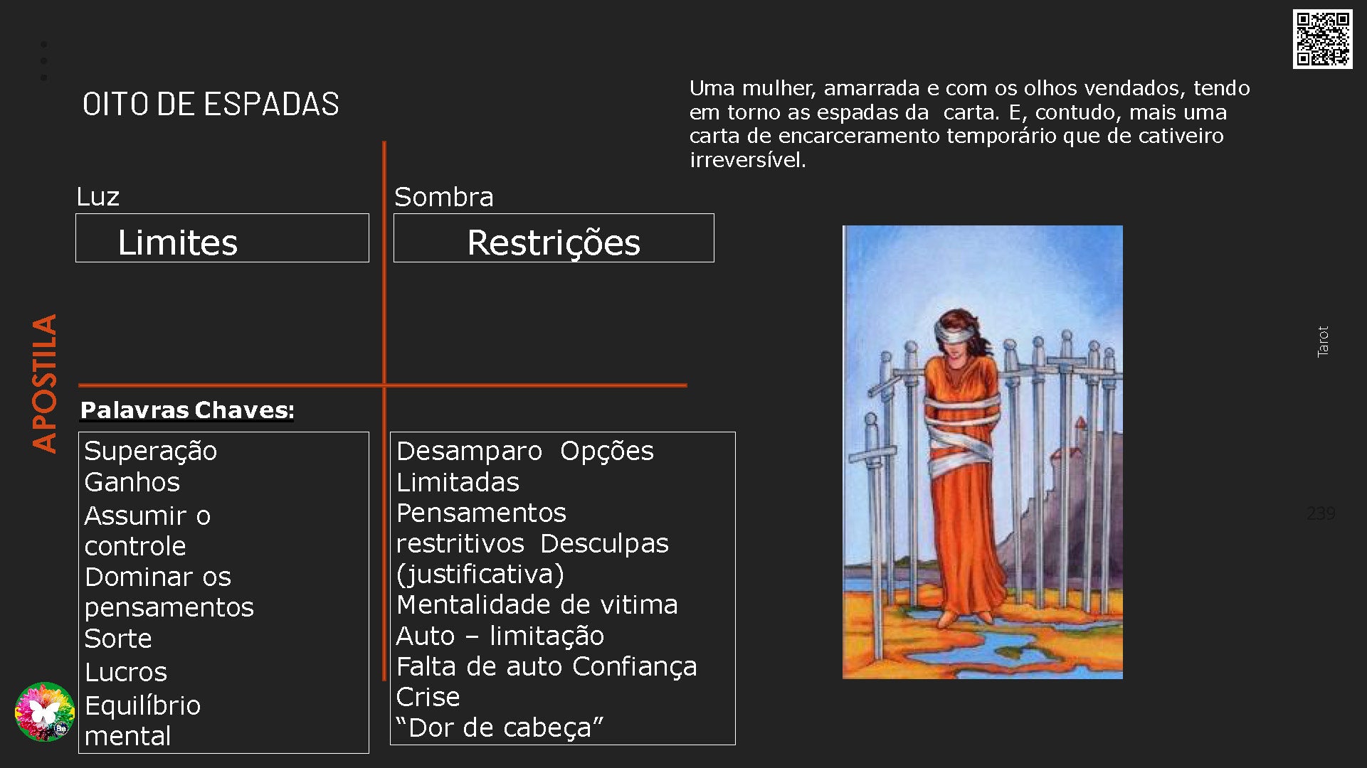 Curso de Formação Tarot Terapêutico Online