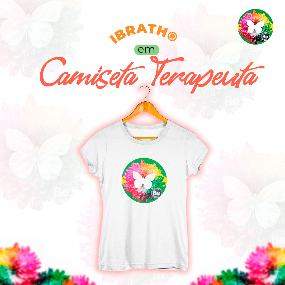 Camiseta Terapeuta Holistico / Terapia Holística IBRATH - IBRATH Instituto Brasileiro de Terapias Holísticas Camiseta, Produto Físico