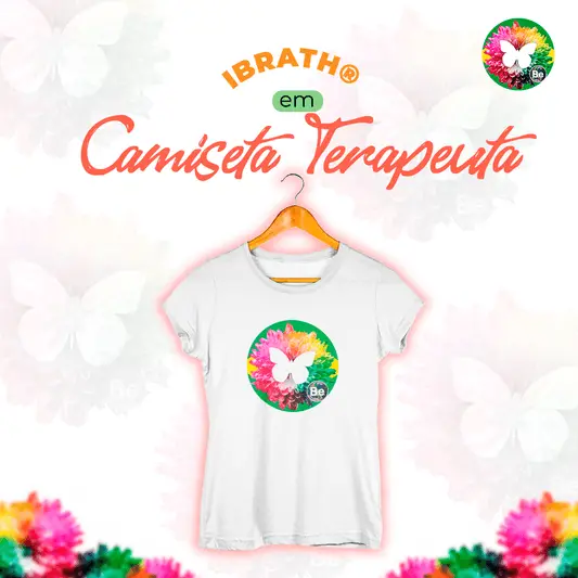 Camiseta Terapeuta Holistico / Terapia Holística IBRATH - IBRATH Instituto Brasileiro de Terapias Holísticas Camiseta, Produto Físico