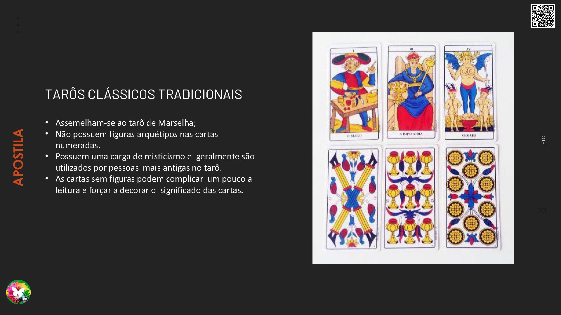 Curso de Formação Tarot Terapêutico Online