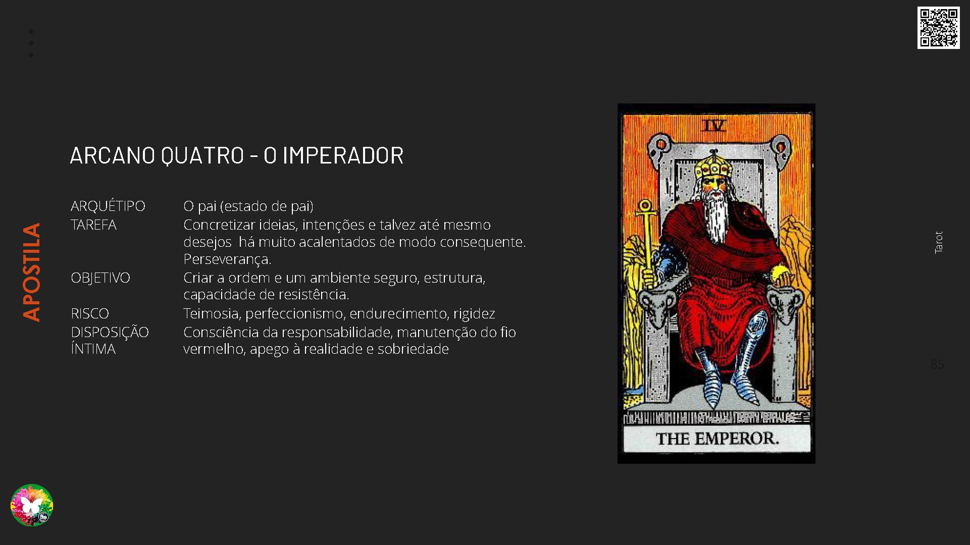 Curso de Formação Tarot Terapêutico Online