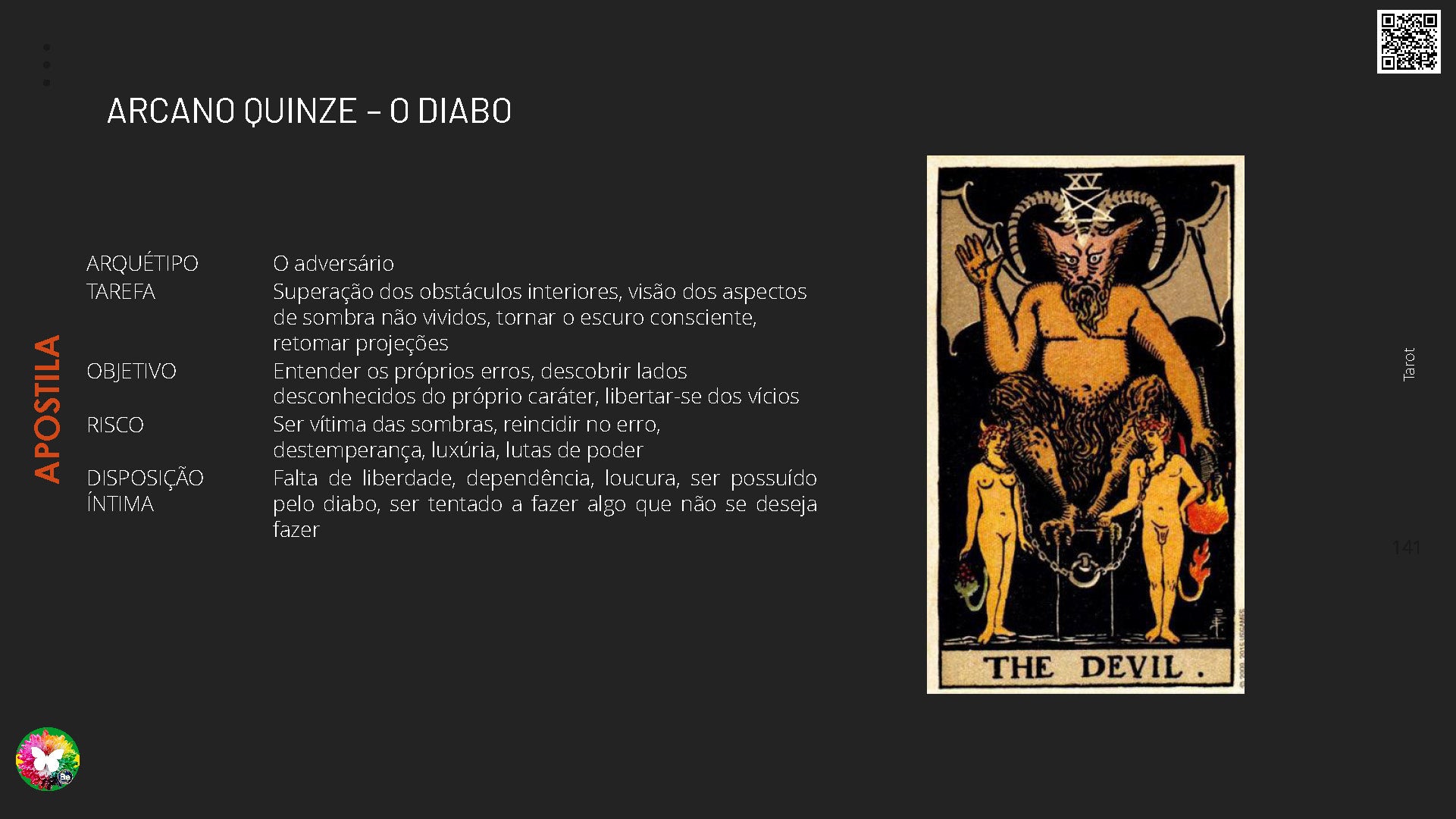 Curso de Formação Tarot Terapêutico Online