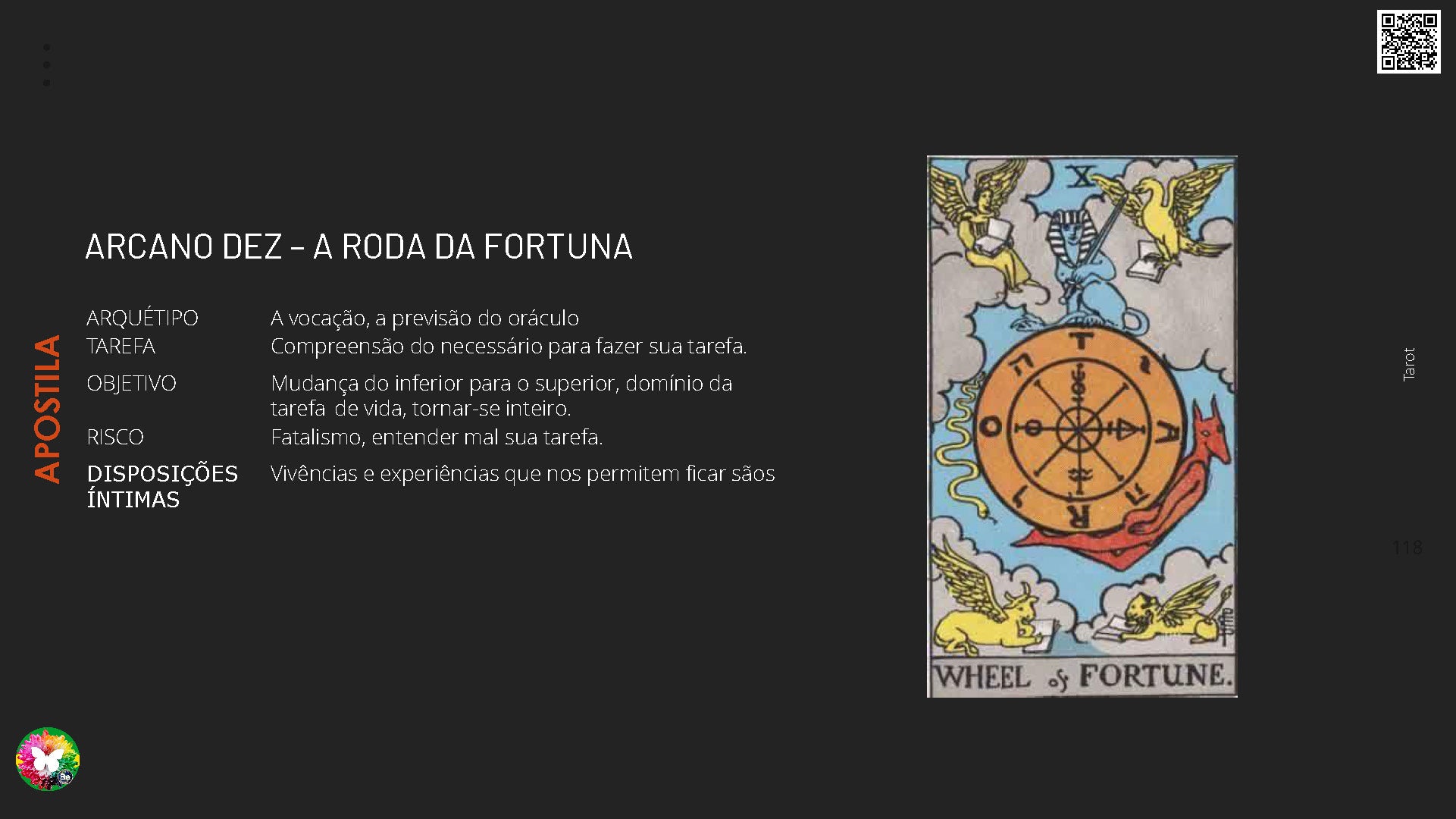 Curso de Formação Tarot Terapêutico Online