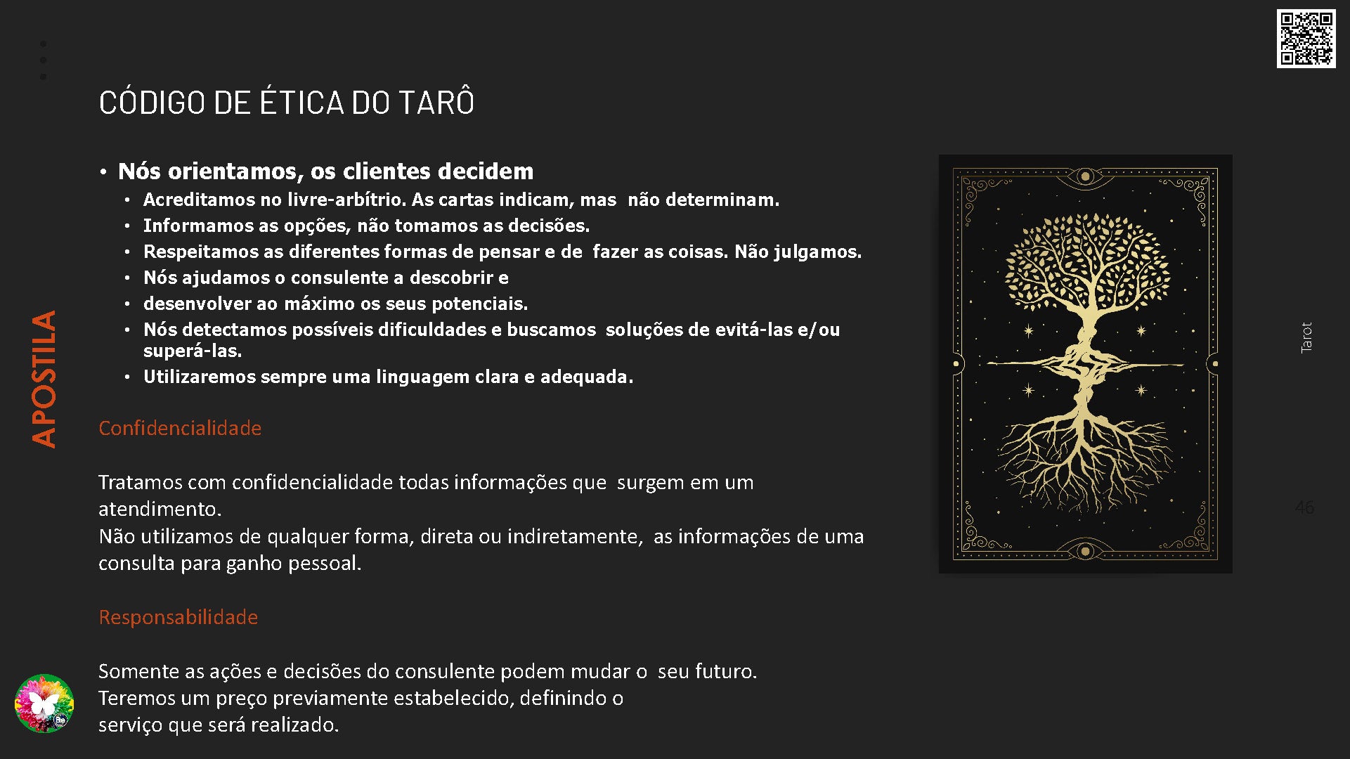 Curso de Formação Tarot Terapêutico Online